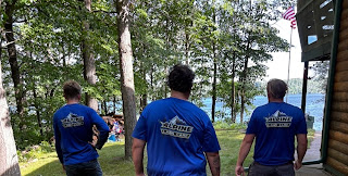 Alpine Lawn Care crew on site